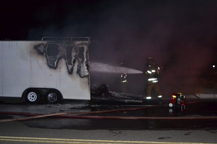 Truck fire